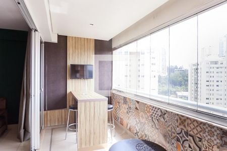 Varanda da Sala de apartamento para alugar com 2 quartos, 78m² em Vale do Sereno, Nova Lima