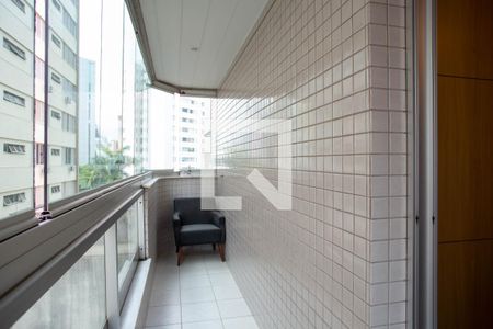 Varanda - Quarto de apartamento para alugar com 3 quartos, 102m² em Centro, Belo Horizonte