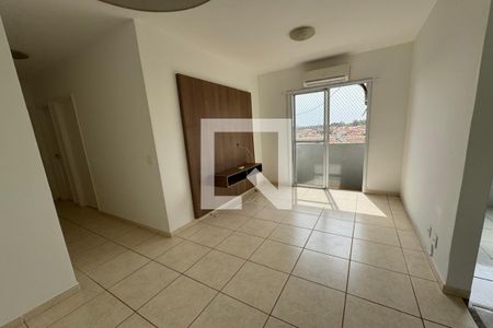 Sala de apartamento para alugar com 2 quartos, 50m² em Campos Elísios, Ribeirão Preto