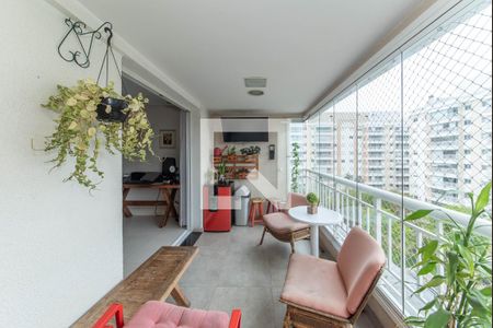 Varanda de apartamento à venda com 2 quartos, 111m² em Saúde, São Paulo