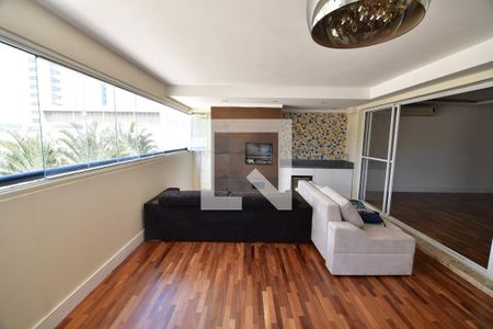 Varanda da Sala de apartamento para alugar com 3 quartos, 125m² em Vila Brandina, Campinas