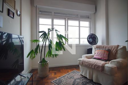 Sala de apartamento à venda com 1 quarto, 82m² em Floresta, Porto Alegre