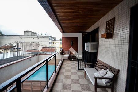 Varanda da Sala de apartamento à venda com 4 quartos, 170m² em Vila Isabel, Rio de Janeiro