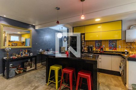 Cozinha de apartamento à venda com 1 quarto, 52m² em República, São Paulo