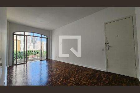 Sala de apartamento para alugar com 1 quarto, 88m² em Boqueirão, Santos