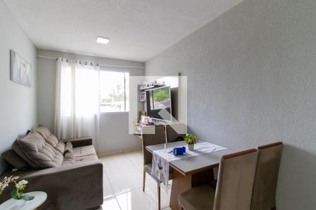 Sala de apartamento para alugar com 2 quartos, 38m² em Jardim Claudia, Pinhais