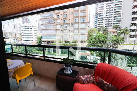 Varanda de apartamento à venda com 4 quartos, 190m² em Liberdade, São Paulo