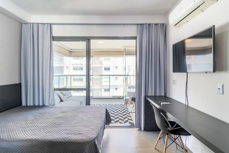 Sala/Quarto de kitnet/studio à venda com 1 quarto, 32m² em Vila Cordeiro, São Paulo