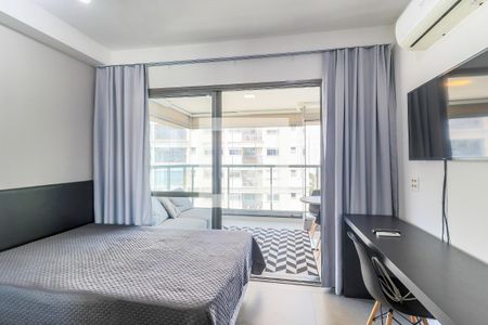 Sala/Quarto de kitnet/studio à venda com 1 quarto, 32m² em Vila Cordeiro, São Paulo