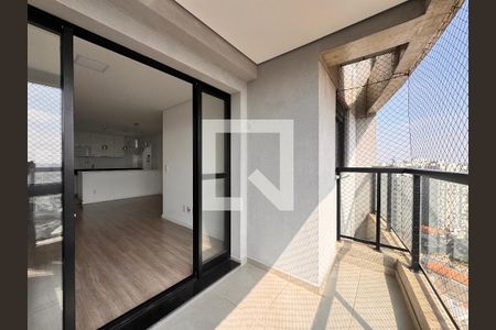 Varanda de apartamento à venda com 3 quartos, 90m² em Vila Assunção, Santo André