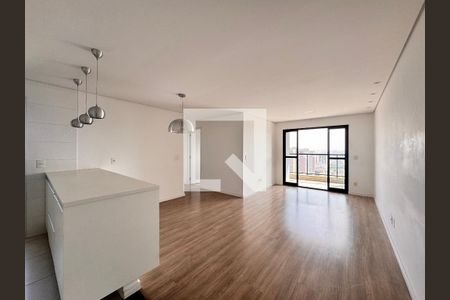 Sala de apartamento à venda com 3 quartos, 90m² em Vila Assunção, Santo André