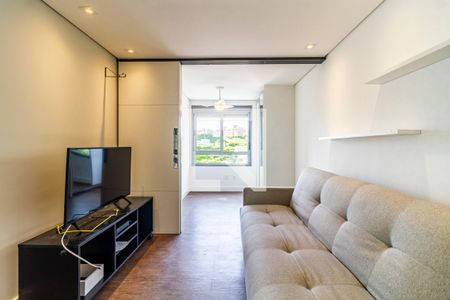 Sala de apartamento para alugar com 1 quarto, 56m² em Vila Madalena, São Paulo