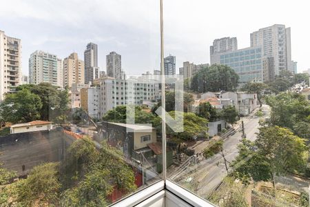 Vista da Varanda de apartamento à venda com 1 quarto, 46m² em Paraíso, São Paulo