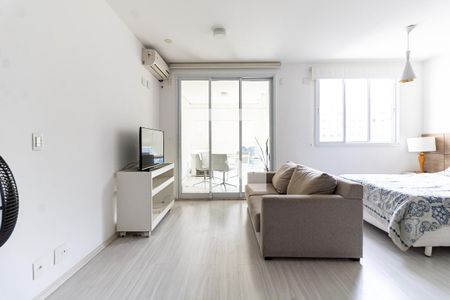 Sala de apartamento à venda com 1 quarto, 46m² em Paraíso, São Paulo