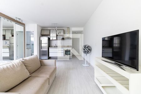 Sala de apartamento à venda com 1 quarto, 46m² em Paraíso, São Paulo