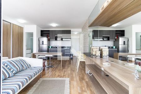 Sala de apartamento à venda com 1 quarto, 42m² em Paraíso, São Paulo