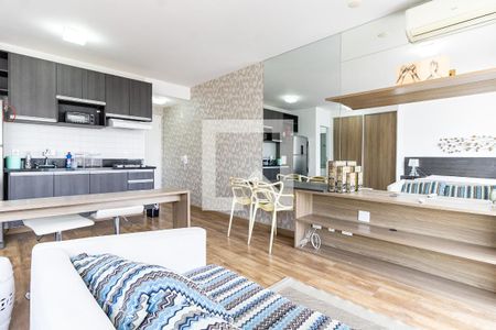 Sala de apartamento à venda com 1 quarto, 42m² em Paraíso, São Paulo