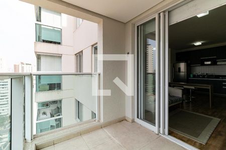 Varanda de apartamento à venda com 1 quarto, 42m² em Paraíso, São Paulo