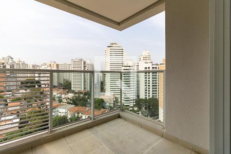 Varanda de apartamento à venda com 1 quarto, 42m² em Paraíso, São Paulo