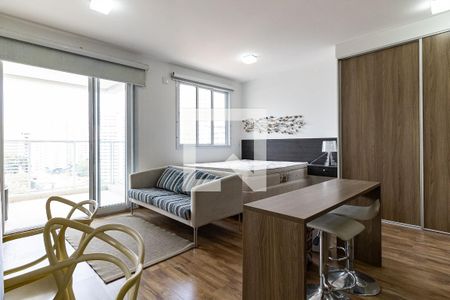 Sala de apartamento à venda com 1 quarto, 42m² em Paraíso, São Paulo