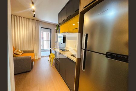 Sala/Cozinha de apartamento para alugar com 1 quarto, 41m² em Perdizes, São Paulo