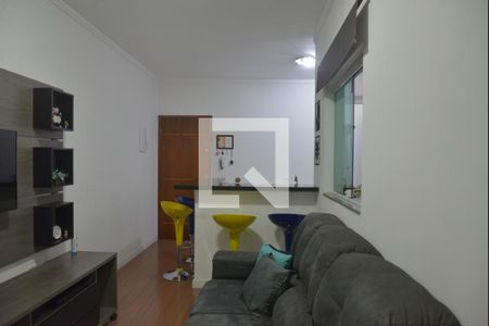 Sala de apartamento à venda com 2 quartos, 40m² em Jardim Alvorada, Santo André