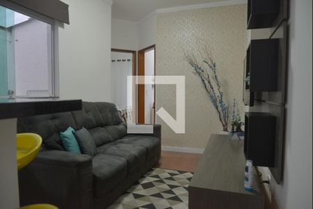 Sala de apartamento à venda com 2 quartos, 40m² em Jardim Alvorada, Santo André