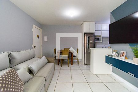 Sala de apartamento para alugar com 2 quartos, 59m² em Igara, Canoas