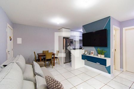 Sala de apartamento para alugar com 2 quartos, 59m² em Igara, Canoas