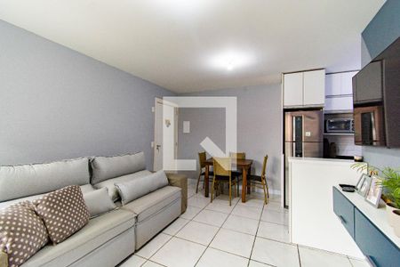 Sala de apartamento para alugar com 2 quartos, 59m² em Igara, Canoas