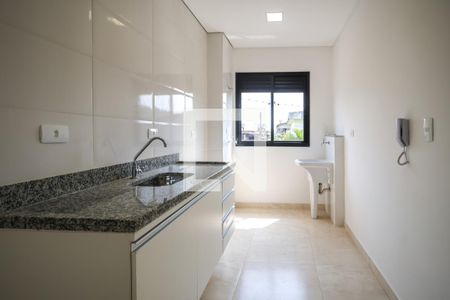 Cozinha de apartamento para alugar com 1 quarto, 32m² em Vila das Mercês, São Paulo