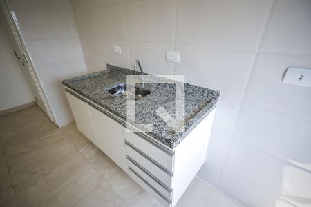 Cozinha de apartamento para alugar com 1 quarto, 32m² em Vila das Mercês, São Paulo