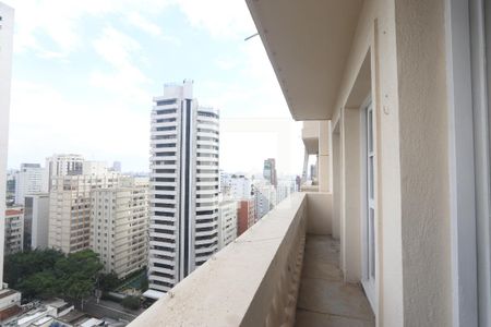 Varanda de apartamento para alugar com 4 quartos, 167m² em Jardim Paulista, São Paulo