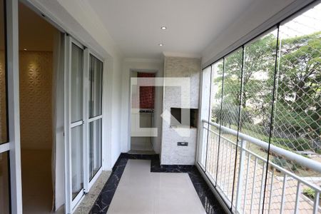 Varanda de apartamento à venda com 3 quartos, 126m² em Jardim Henriqueta, Taboão da Serra