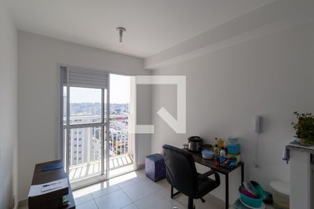 Sala e Cozinha de apartamento para alugar com 1 quarto, 24m² em Vila Ré, São Paulo