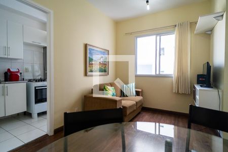 Sala de apartamento para alugar com 2 quartos, 50m² em Parque Campolim, Sorocaba