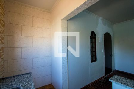 Cozinha de casa para alugar com 1 quarto, 25m² em Vila Linda, Santo André