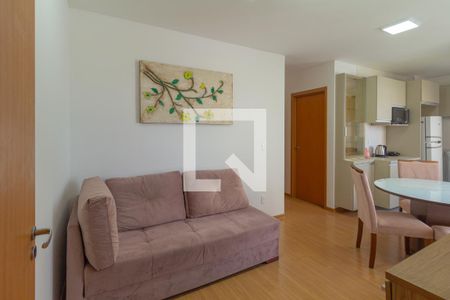 Sala de apartamento para alugar com 2 quartos, 43m² em Igara, Canoas