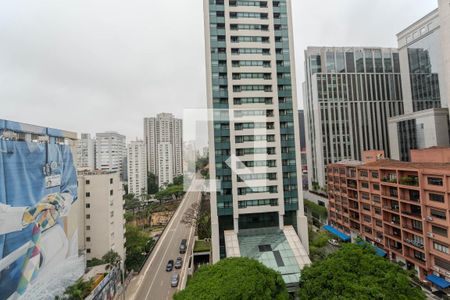 Vista da Sala de apartamento para alugar com 3 quartos, 75m² em Jardim Paulista, São Paulo