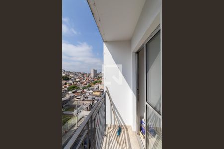 Varanda Sala de apartamento para alugar com 2 quartos, 43m² em Vila Carmosina, São Paulo