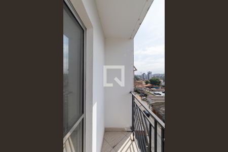 Varanda Sala de apartamento para alugar com 2 quartos, 43m² em Vila Carmosina, São Paulo