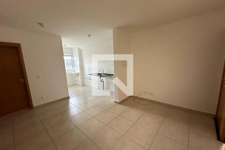 Sala de apartamento para alugar com 2 quartos, 48m² em Via Norte, Ribeirão Preto