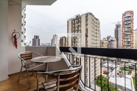 Varanda de apartamento para alugar com 4 quartos, 139m² em Pinheiros, São Paulo