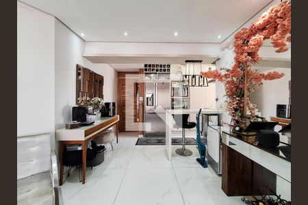 Sala de apartamento à venda com 3 quartos, 68m² em Jardim Santa Inês, São Paulo