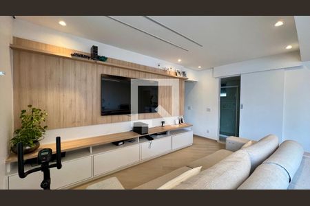 Sala de TV de apartamento à venda com 1 quarto, 73m² em Jardim Paulista, São Paulo