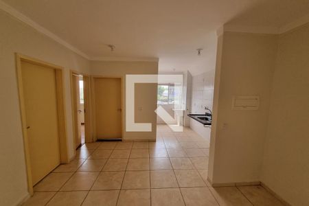 Sala de apartamento para alugar com 2 quartos, 50m² em Valentina Figueiredo, Ribeirão Preto