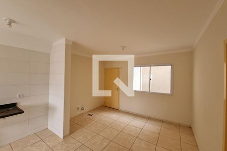 Sala de apartamento para alugar com 2 quartos, 50m² em Valentina Figueiredo, Ribeirão Preto