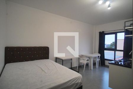 Quarto/Cozinha de apartamento para alugar com 1 quarto, 22m² em Vila Nova, Novo Hamburgo