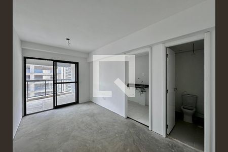 Sala de apartamento à venda com 1 quarto, 50m² em Jardim das Acácias, São Paulo