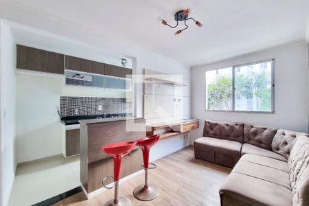 Sala de apartamento para alugar com 2 quartos, 50m² em Vila Branca, Jacareí